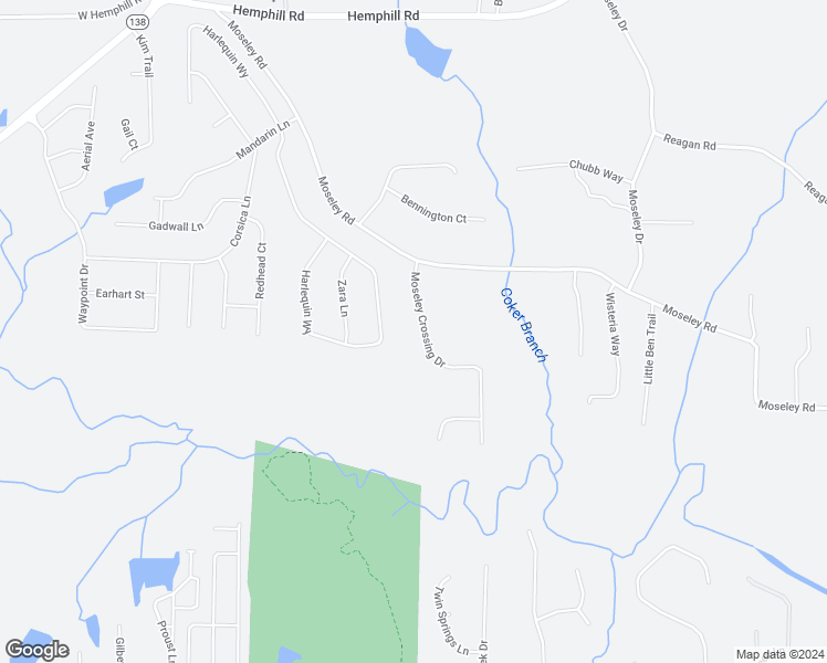 map of restaurants, bars, coffee shops, grocery stores, and more near 135 Moseley Crossing Drive in Stockbridge