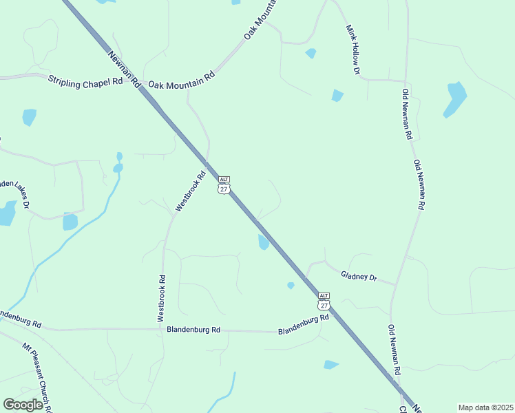 map of restaurants, bars, coffee shops, grocery stores, and more near 2058 Georgia 16 in Carrollton