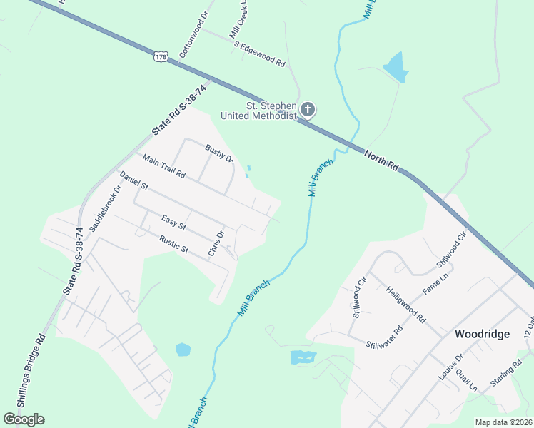 map of restaurants, bars, coffee shops, grocery stores, and more near 4400 Main Trail Road in Orangeburg