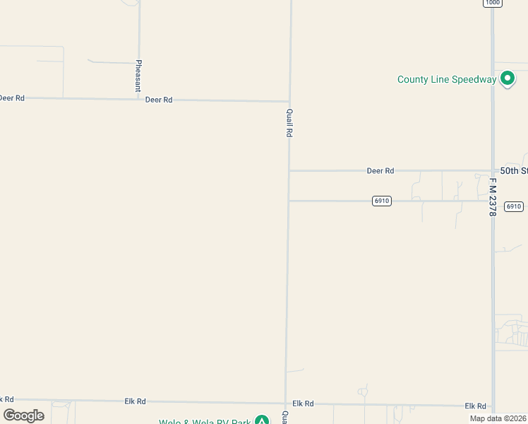 map of restaurants, bars, coffee shops, grocery stores, and more near 6902 Elephant Road in Lubbock