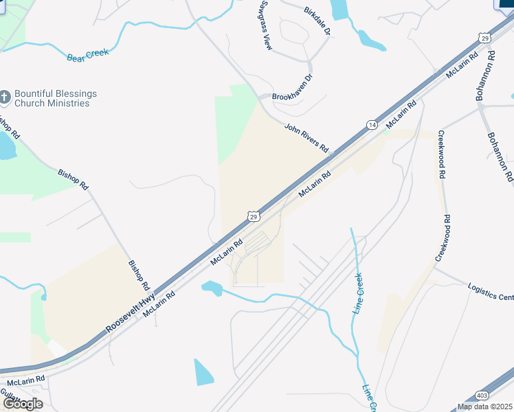 map of restaurants, bars, coffee shops, grocery stores, and more near 6825 Roosevelt Highway in Fairburn