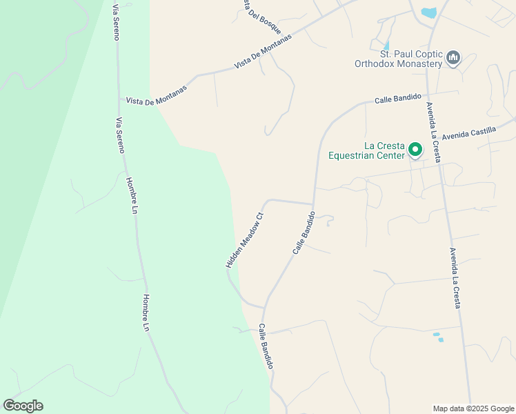 map of restaurants, bars, coffee shops, grocery stores, and more near Hidden Meadow Court in Riverside County