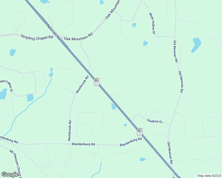 map of restaurants, bars, coffee shops, grocery stores, and more near 2058 Georgia 16 in Carrollton