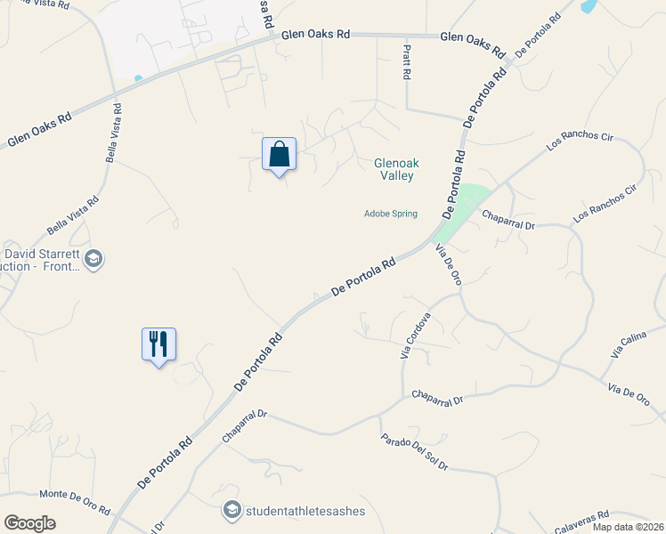 map of restaurants, bars, coffee shops, grocery stores, and more near 39780 Cushman Circle in Temecula