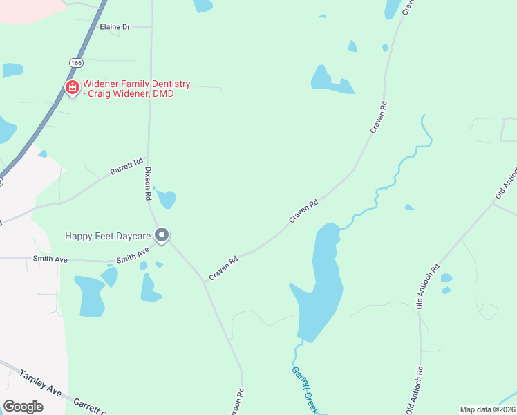 map of restaurants, bars, coffee shops, grocery stores, and more near 793 Craven Road in Bowdon