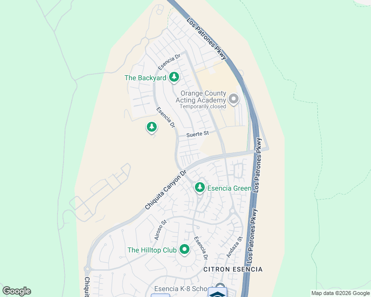 map of restaurants, bars, coffee shops, grocery stores, and more near 49 Concepcion Street in Ladera Ranch