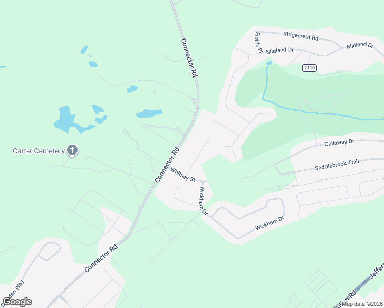 map of restaurants, bars, coffee shops, grocery stores, and more near 358 Connector Road in Graniteville