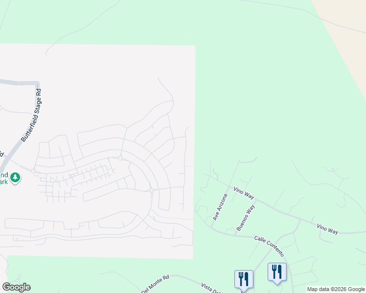 map of restaurants, bars, coffee shops, grocery stores, and more near 39663 Caladium Drive in Temecula