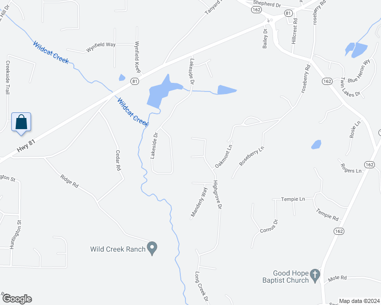 map of restaurants, bars, coffee shops, grocery stores, and more near 30 Pembroke Place in Covington