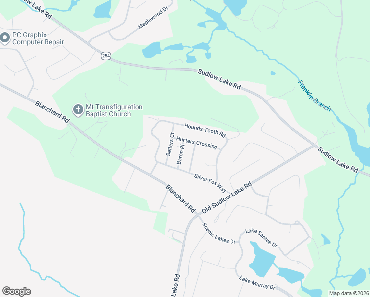 map of restaurants, bars, coffee shops, grocery stores, and more near 148 Baron Place in North Augusta