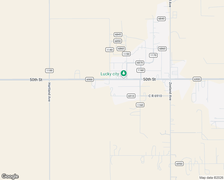 map of restaurants, bars, coffee shops, grocery stores, and more near 10698 C R 6910 in Lubbock