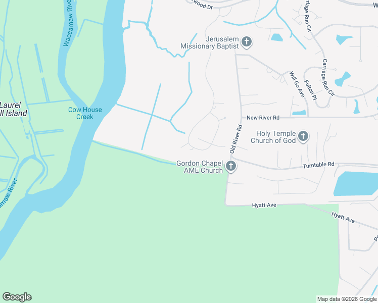 map of restaurants, bars, coffee shops, grocery stores, and more near 4518 Richmond Hill Drive in Murrells Inlet