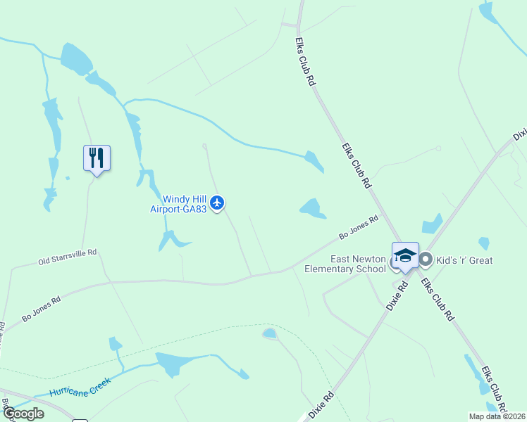 map of restaurants, bars, coffee shops, grocery stores, and more near 50 Cohutta Drive in Covington