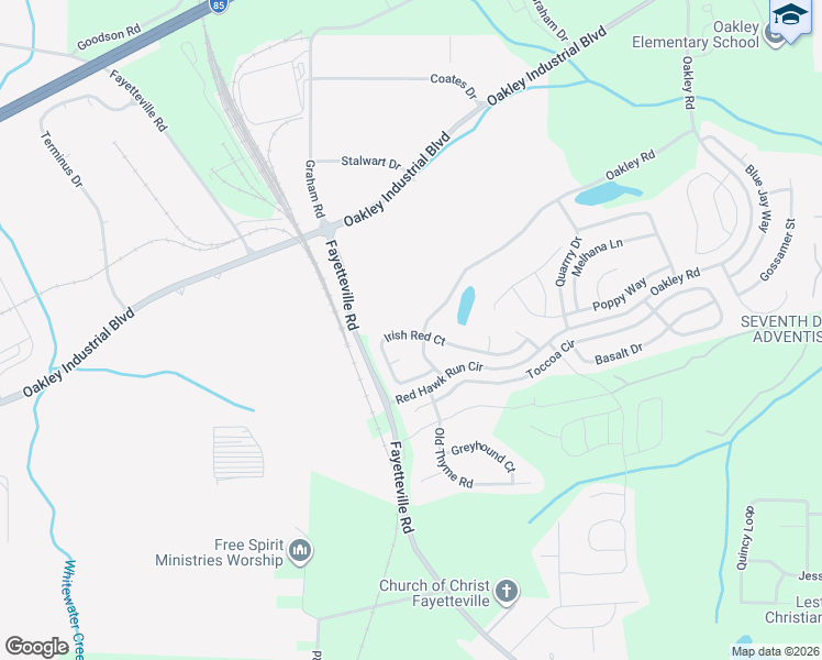 map of restaurants, bars, coffee shops, grocery stores, and more near 4685 Irish Red Court in Union City