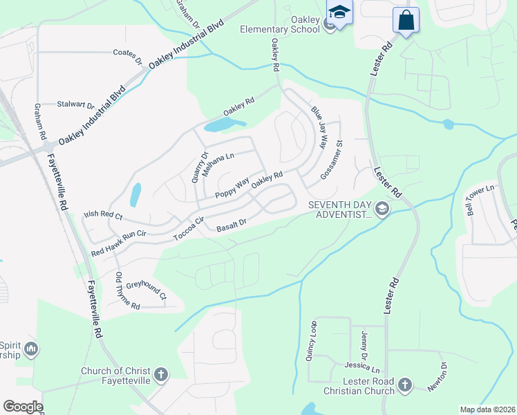 map of restaurants, bars, coffee shops, grocery stores, and more near 7314 Basalt Drive in Union City