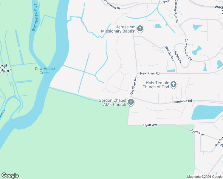 map of restaurants, bars, coffee shops, grocery stores, and more near 4518 Richmond Hill Drive in Murrells Inlet