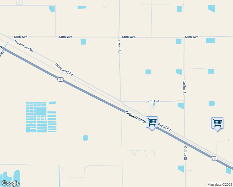 map of restaurants, bars, coffee shops, grocery stores, and more near Hammond Road in Mecca