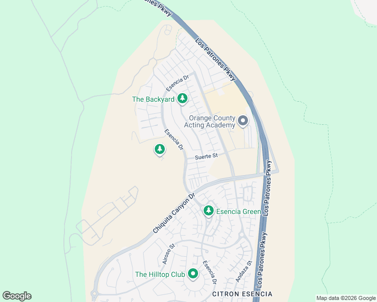 map of restaurants, bars, coffee shops, grocery stores, and more near 225 Topaz Street in Ladera Ranch