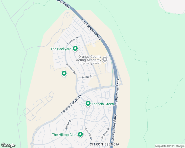 map of restaurants, bars, coffee shops, grocery stores, and more near 298 Alienta Lane in Ladera Ranch