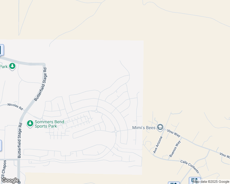 map of restaurants, bars, coffee shops, grocery stores, and more near 39505 Sagewood Ridge in Temecula