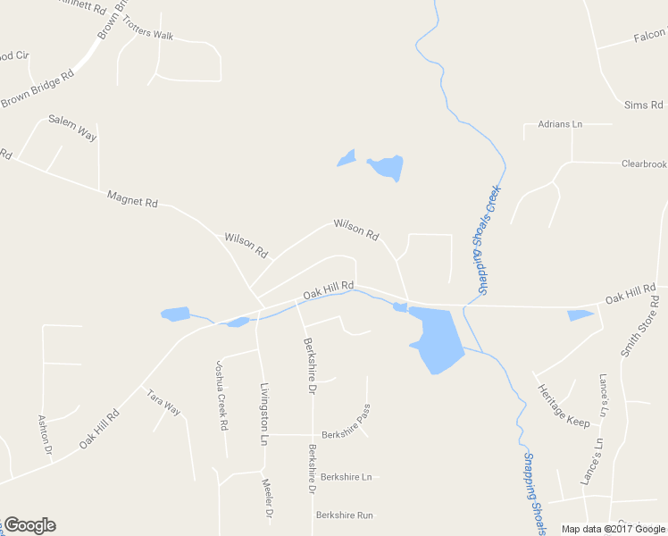 map of restaurants, bars, coffee shops, grocery stores, and more near 1402 Oak Hill Road in Covington