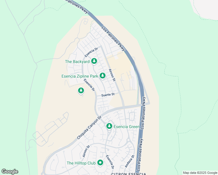 map of restaurants, bars, coffee shops, grocery stores, and more near 245 Alienta Lane in Ladera Ranch