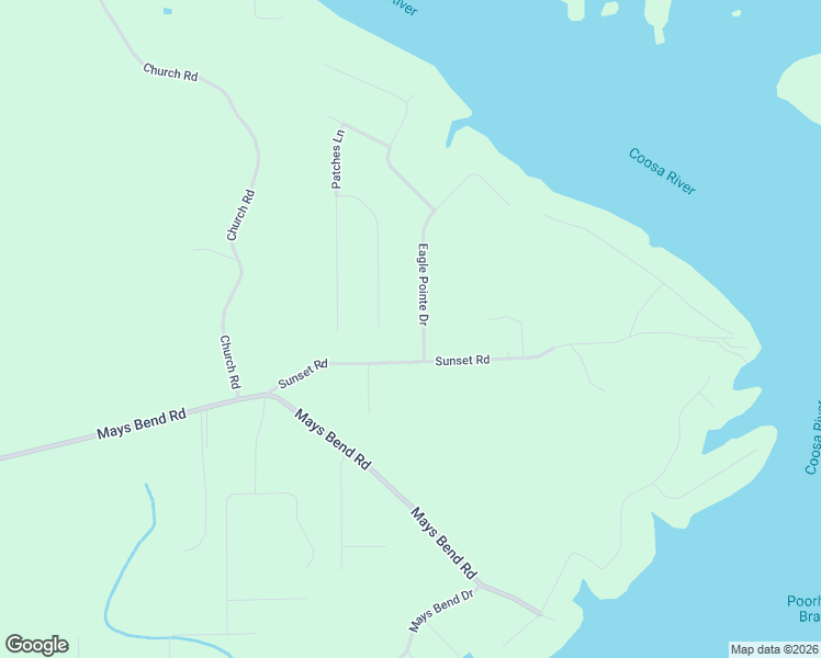 map of restaurants, bars, coffee shops, grocery stores, and more near 409 Eagle Pointe Drive in Pell City