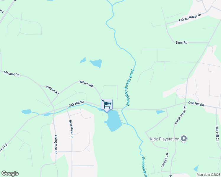 map of restaurants, bars, coffee shops, grocery stores, and more near 80 Fields Creek Way in Covington