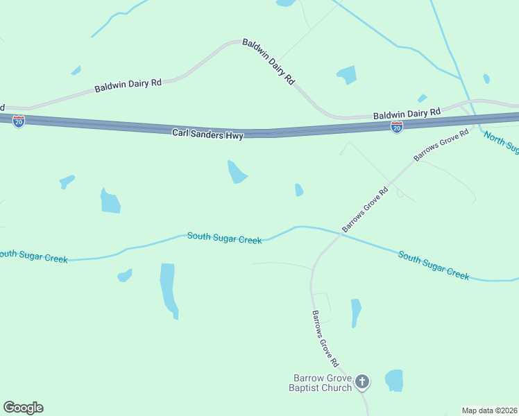 map of restaurants, bars, coffee shops, grocery stores, and more near 1331 Barrows Grove Road in Buckhead
