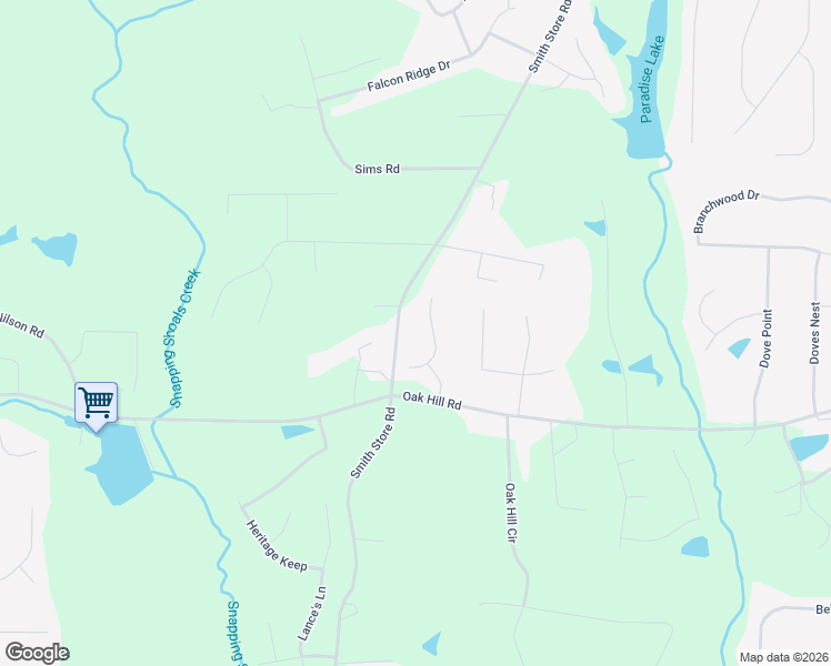 map of restaurants, bars, coffee shops, grocery stores, and more near 105 Logans Run in Covington