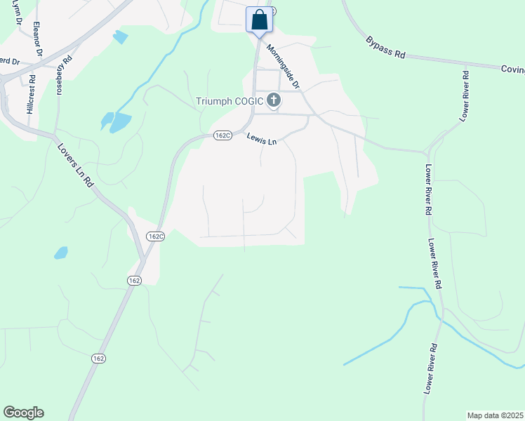 map of restaurants, bars, coffee shops, grocery stores, and more near 30 Copeland Circle in Covington