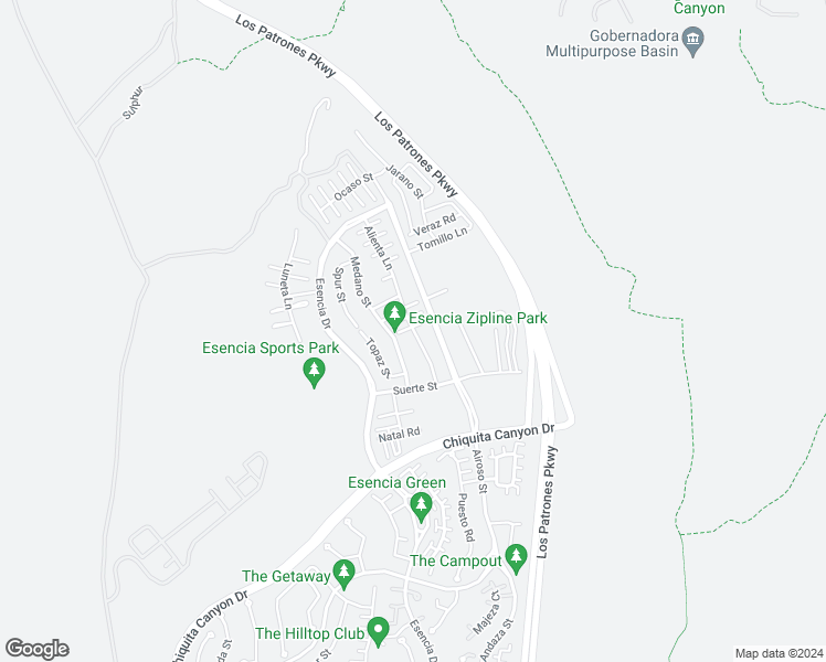 map of restaurants, bars, coffee shops, grocery stores, and more near 128 Alienta Lane in Ladera Ranch