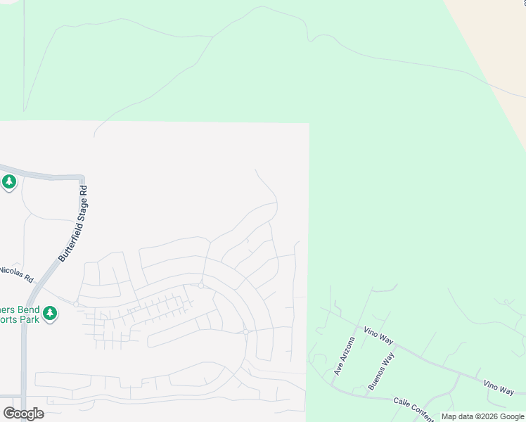 map of restaurants, bars, coffee shops, grocery stores, and more near 39478 Lupine Drive in Temecula