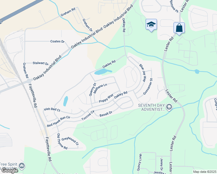 map of restaurants, bars, coffee shops, grocery stores, and more near 7344 Melhana Lane in Union City