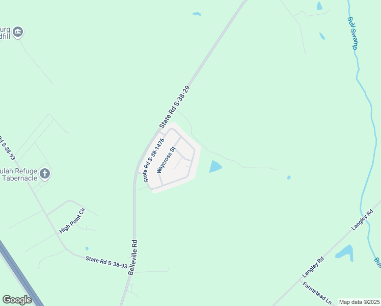 map of restaurants, bars, coffee shops, grocery stores, and more near 109 Benedna Street in Orangeburg