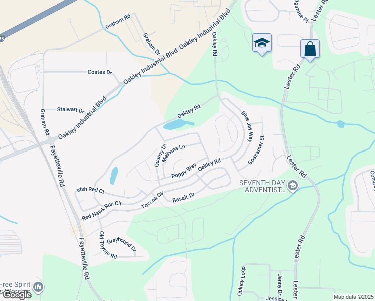 map of restaurants, bars, coffee shops, grocery stores, and more near 7344 Melhana Lane in Union City
