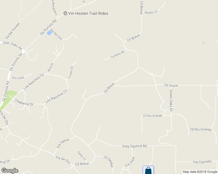 map of restaurants, bars, coffee shops, grocery stores, and more near Calle Breve in Riverside County