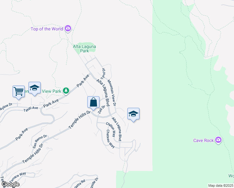 map of restaurants, bars, coffee shops, grocery stores, and more near 3053 Nestall Road in Laguna Beach
