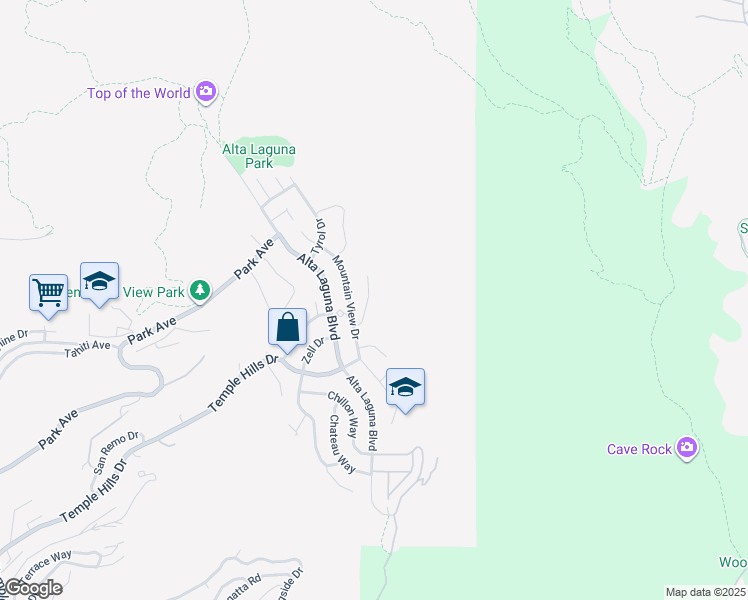 map of restaurants, bars, coffee shops, grocery stores, and more near 3052 Nestall Road in Laguna Beach