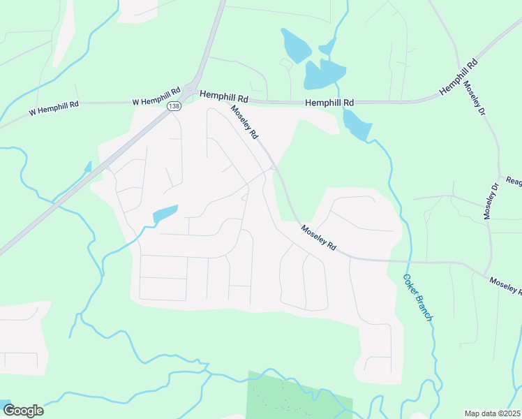 map of restaurants, bars, coffee shops, grocery stores, and more near 1477 Harlequin Way in Stockbridge