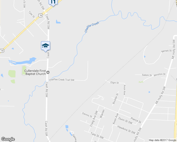 map of restaurants, bars, coffee shops, grocery stores, and more near 35 Chaffee Creek Trail Southwest in Camden