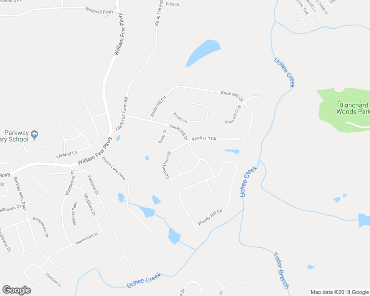 map of restaurants, bars, coffee shops, grocery stores, and more near 603 Cornerstone Place in Evans