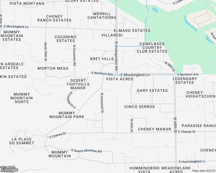 map of restaurants, bars, coffee shops, grocery stores, and more near 7815 North Ironwood Drive in Scottsdale
