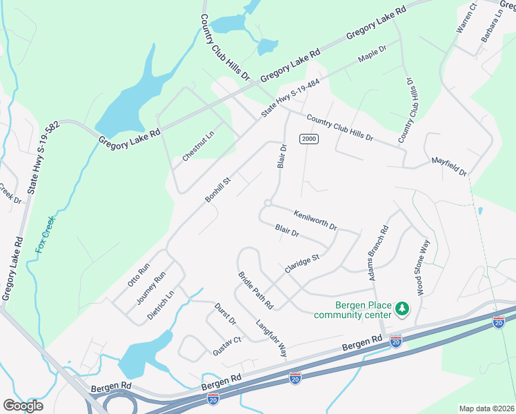 map of restaurants, bars, coffee shops, grocery stores, and more near 85 Blair Drive in North Augusta