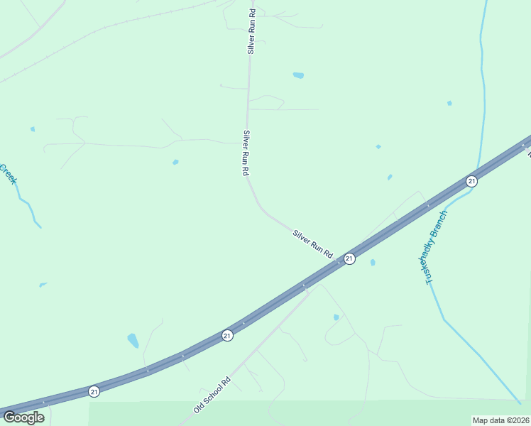 map of restaurants, bars, coffee shops, grocery stores, and more near 2-554 Silver Run Road in Munford