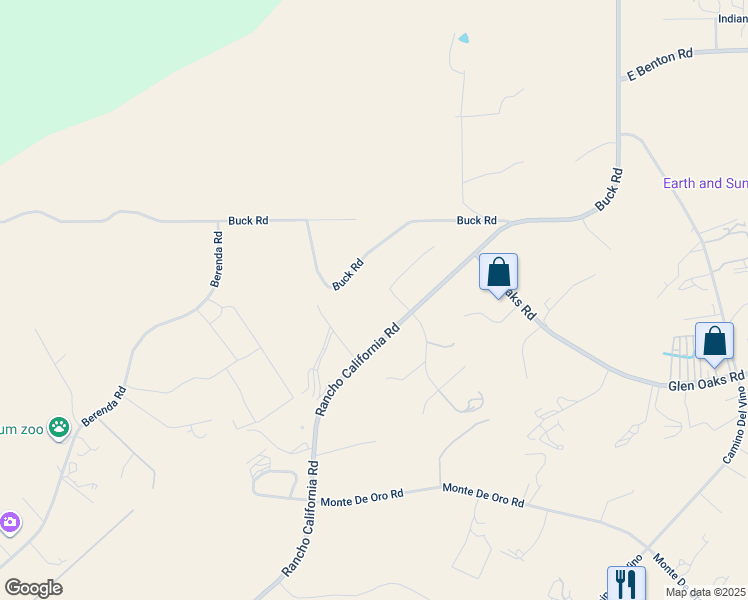 map of restaurants, bars, coffee shops, grocery stores, and more near 39195 Avenue Antonovich in Temecula