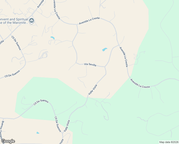 map of restaurants, bars, coffee shops, grocery stores, and more near 21051 Vía Sevilla in Murrieta