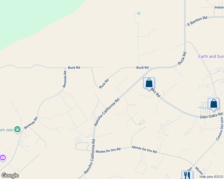 map of restaurants, bars, coffee shops, grocery stores, and more near 39195 Avenue Antonovich in Temecula