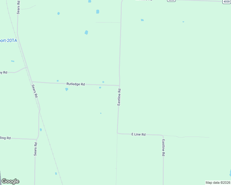 map of restaurants, bars, coffee shops, grocery stores, and more near 3767 Eastline Road in Whitewright