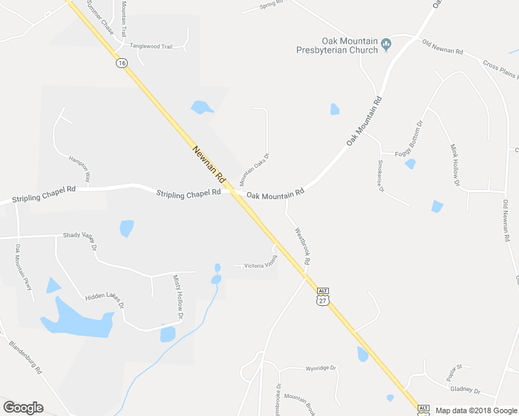 map of restaurants, bars, coffee shops, grocery stores, and more near 1822 Georgia 16 in Carrollton